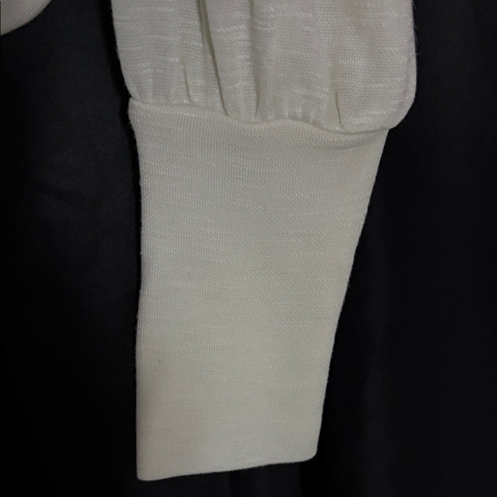 Olivaceous Cream Wrap Blouse - Picture 4 of 6